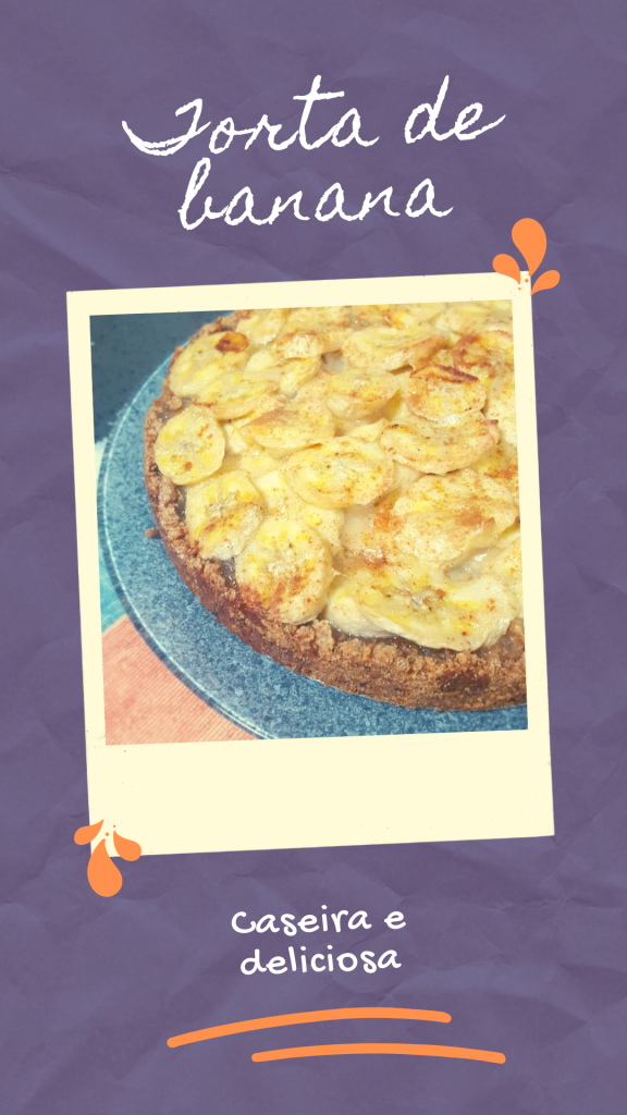 receita de torta de banana