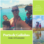 Porto de Galinhas com crianças